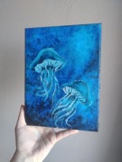 Obraz akrylowy ręcznie malowany