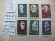 6szt. znaczki pełna seria Fi 988 Polska 1959r. PRL WIELCY UCZENI czyste **