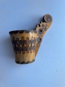 Stary drewniany czerpak góralski