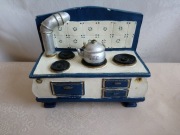 Stara miniaturka PIEC KUCHENNY - Dollhouse