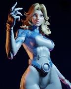 Invisible Woman  - plik STL do druku 3D 