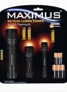 Zestaw 3 latarek MAXIMUS + baterie Duracell