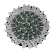 Stylowa mata węchowa – Dwukolorowy Szary Kwiat! Dla psa i kota!