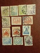 Rok 1925. Fi 205,207-211,213-215 +odcienie,kasowane