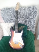 Gitara elektryczna Harley Benton ST 20HSS SB  miniwzmacniacz