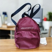 Oryginalny Plecak Aéropostale torebka torba regulowana długość bordowy