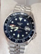 Zegarek męski Seiko 5 Sports GMT Blueberry SKX Re-Interpretation