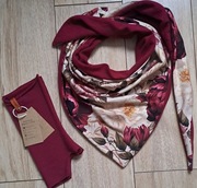 Zestaw. Handmade. Piwonia bordo