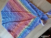 chusta zrobiona szydełkiem