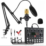 Interfejs dźwiękowy V8S + Mikrofon BM800