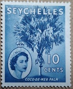 znaczek 176a/mi174/ 1956r.CV211.08 zl. rzadki .14.1/2x13/1/2 SETCHELLES