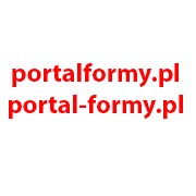 domeny portalformy.pl oraz portal-formy.pl