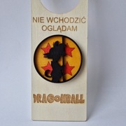 Zawieszka na Drzwi 3D Personalizowana Imię | Roblox Batman Dragon Ball 