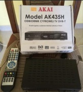 Odbiornik cyfrowy tv.AKAI.
