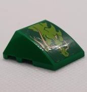 Lego 64225 Zielony Element Z Naklejką