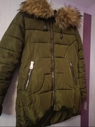 Kurtka zimowa damska dłuższa JLQM rozmiar S 