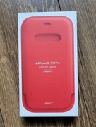 Etui Apple Leather Sleeve iPhone 12 / 12 Pro skóra czerwony Product Red