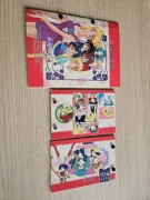 Kolekcjonerskie albumy do kart Sailor Monn pochodzenie 3 szt.  Japonia 