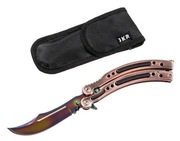 Nóż składany motylkowy CS:GO fade JKR540