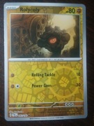 REVERSE HOLO Rolycoly 093/162 Karta POKEMON TCG S&V Temporal Forces