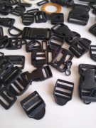 Klamra Plastikowa Zatrzask Zapięcie Do Taśmy Plecaka, Nerki ZESTAW