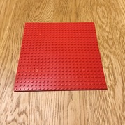 Płytka konstrukcyjna czerwona do klocków LEGO classic podstawka 24x24
