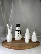 Zestaw świątecznych figurek