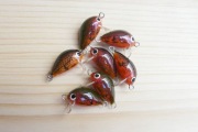 Woblery hand made tonące 2 cm 1,2g rękodzieło.