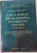 Lista strat ziemiaństwa polskiego