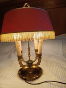 Lampa stołowa stojąca - klasyczna lampa bouillotte. Warszawa