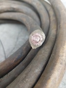 Przewód spawalniczy grubyFi -miedzi 1cm.