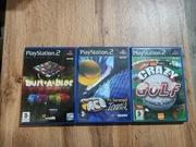 Bust-a-bloc , Crazy Golf i Perfect Ace na PS2