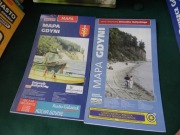 Mapa Gdyni 2 sztuki zestaw 