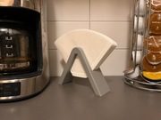 Uchwyt na papier do filtra do kawy. Oszczędność miejsca. Druk 3D