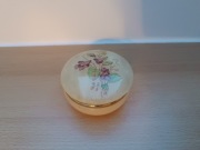 Puzderka szkatułki alabastrowe 2 x puzderko szkatułka alabastru alabaster 