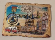Magnes na lodówkę Prague PRAGA PRAHA Czechy Republika Czeska Most (43)  