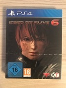 Dead or Alive 6 Steelbook Edition PS4 PS5 Nowa FOLIA
