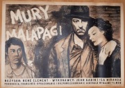 Mury Malapagi Fangor plakat filmowy 52 ORYGINAŁ B1