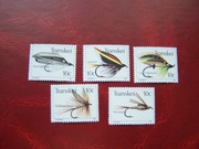 Transkei 1982 MNH Mi. 98/102 Wędkarstwo Mucha