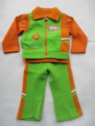 Dres dla dziewczynki ocieplany 3 częściowy 86