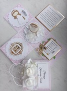 Pamiątka pierwszej komunii Świętej exploding box 