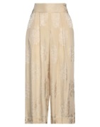 Piękne spodnie żakardowe PINKO satynowe, zwiewne, wzór kwiatowy wysoki stan