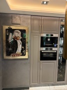 Obraz Nusret Duck Czarno Złoty Szkło Akrylowe 100x75 Gdańsk