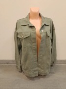 Kurtka, narzutka, parka, khaki, koszulowa