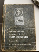 Instrukcja obsługi motocykli MZ ES175/2 ES250/2 