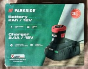 Zestaw Parkside Akumulator 12v 2AH + ładowarka 12v 2,4A