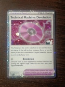 Cosmos Holo PRIZE PK Technical Machine Devolution 177/182 Karta POKEMON TCG
