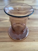 Wazon kolor bakłażan Jerzy Słuczan-Orkusz PRL stary bardzo dobry stan 16 cm