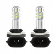 ŻARÓWKA LED 12-24 V ŚWIATŁO PRZECIWMGIELNE 6000 K SUPER BIAŁY DO HYUNDAI