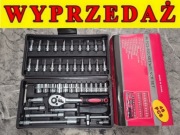 46 sztuk Zestaw KLUCZY Nasadowych Bity Grzechotka 1/4 TORX